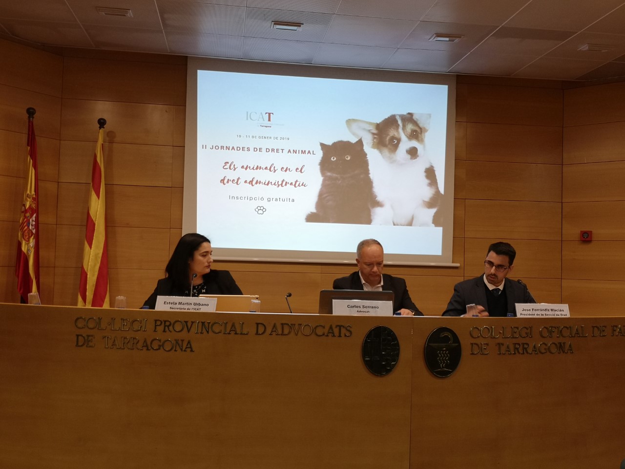 jornades de dret animal icab tarragona
